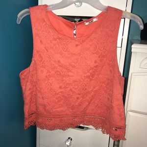 Orange summer top